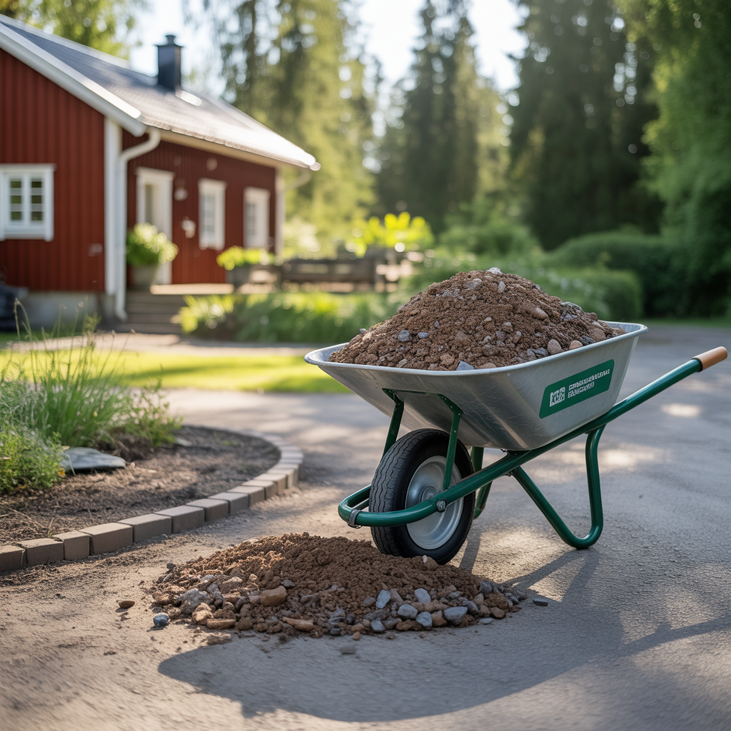 11.Hur anvander du atervunnen jord och grus vid markarbeten