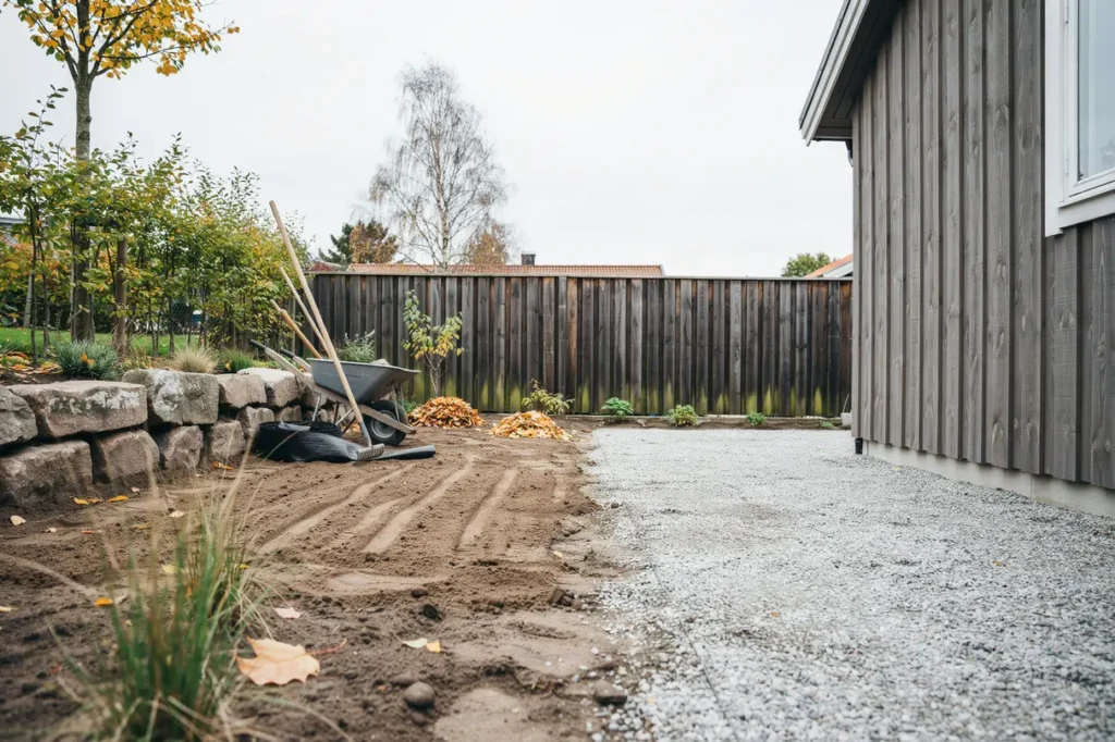 september p tomten s f rbereder du marken f r h stplantering g ngar och stabila ytor