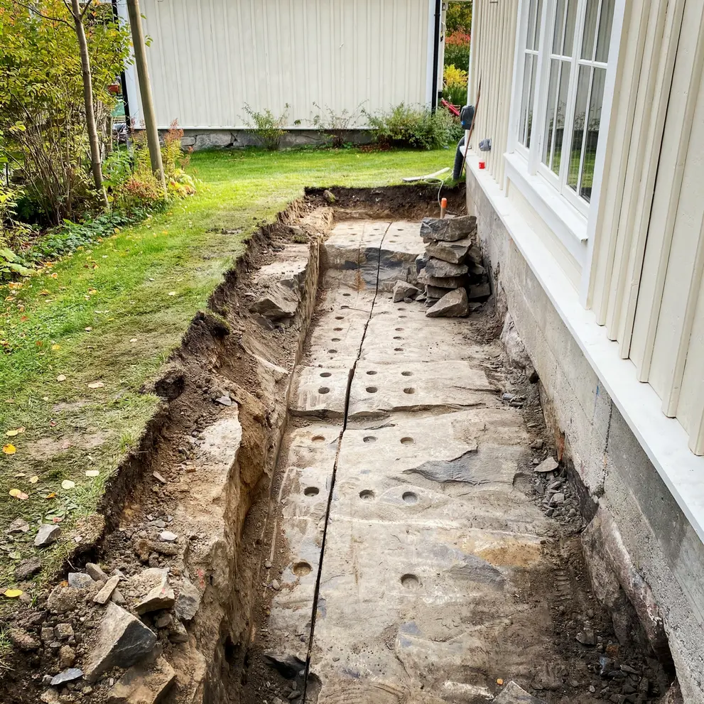 stensprackning bergsprangning vellinge skanor falsterbo skane